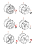 New Audi A3 8V Wheel Hub Caps 4B0601170ALT7 2013 Genuine. Fixed Price $34.89.