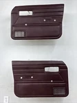 84-96 Jeep Cherokee Xj Front Driver & Passenger Manual Door Panels Oem Maroon. Fixed Price $129.99.