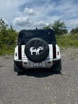 Land Rover Defender L663 Tire Cover - Rhino Outline Design. Fixed Price $38.88.