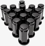 16 Black Thread Flat Base Lug Nuts For An Atv Utv With 14MM Hex 3/8-24. Fixed Price $19.88.
