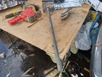 97 Dodge 2500 Used Single Rear Wheel Spare Carrier Frame Mount. Fixed Price $89.99.