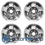 Chevrolet Gmc Blazer Yukon Suburban Silverado 1500 1992-1999 16" Oem Wheels Set. Fixed Price $874.14.