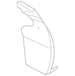 Genuine Nissan Quarter Panel Splash Shield 78819-EL30A. Fixed Price $44.41.