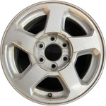 Chevrolet Silver Trailblazer Ext Factory Rim 16X7 2002-2003 Oem Alloy Wheel 5141. Fixed Price $106.38.