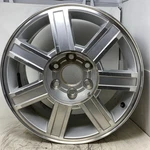 (1) 18" Cadillac Escalade Esv Factory Oem 18X8 Chrome Wheel Rim 5303C. Fixed Price $150.00.
