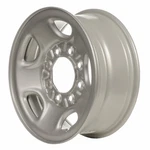 05195 Refinished Oem 16IN Steel Wheel Fits 2001-2014 Chevrolet Silverado 2500 Hd. Fixed Price $94.00.