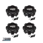 4 X Moto Metal MO971/MO972 Wheel Center Cap Satin Black 1079L170MO2SB. Fixed Price $148.00.
