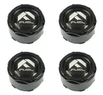 4X Fuel Gloss Black 6/8 Lug Snap In Wheel Center Caps 1003-49B 5-3/8"OD 3-1/8"H. Fixed Price $95.00.