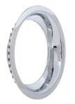 Oer TK3009 Rally Wheel Trim Ring, 15" X 3" Deep, Round Lip, Chrome. Fixed Price $28.99.