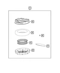 Genuine Mopar Spare Tire Winch Handle 5109541AA. Fixed Price $56.23.