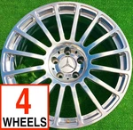 4 Perfect Factory Mercedes Benz Wheels Black Series Genuine Oem Amg. Fixed Price $12999.00.