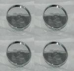 Deal Cadillac Sts Sls Cts 99-4564 Chrome Wheel Rim Center Caps No Logo. Fixed Price $99.95.