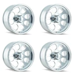 Set 4 18" Ion 171 18X9 Polished 5X5 Wheels 0MM For Jeep Chevy Gmc Rims. Fixed Price $1159.96.