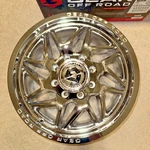 18" Gear Road 761C Ratio Chrome 18X9 Wheel 8X6.5 18MM Offset,. Fixed Price $250.00.