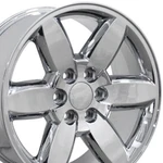 20X8.5 Chrome 5420 Wheels SET(4) Fit Chevy Silverado Tahoe Suburban. Fixed Price $1183.00.
