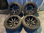 22X12 Fuel Rims 35X12.50R22LT Nitto Ridge Grappler Tires 8X170 F250 F350. Fixed Price $1480.00.