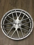 22X10.5 Varro Wheels 'VD08' Matte Silver + Brushed Face Alloy (new). Fixed Price $300.00.