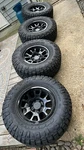 Relations Race Wheels RR5-S 17X8.5 -12 Nitto Ridge Grappler 305/70R17 (set Of 4). Fixed Price $2200.00.