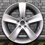 Full Face Bright Medium Silver Oem Wheel For 2007-2012 Hyundai Veracruz 18X7. Fixed Price $220.95.
