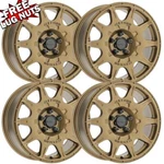 (SET-4) Method MR502 Rally 17X8 5X4.5/5X114.3 38MM Wheels Rims Inch. Fixed Price $1256.00.