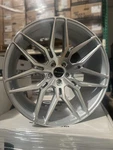 22" Staggered Giovanna Bogota Machined Silver Rims (5X114.3) Mustang Gt Q50 350Z. Fixed Price $2499.00.