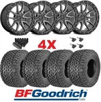 Fuel Rebel Gunmetal D680 Rims Bfgoodrich Tires 2757018 Fit Chevy Silverado 1500. Fixed Price $2995.00.