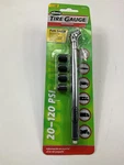 Slime 2005-A Pencil Tire Pressure Gauge 20-120 Psi With Bonus Valve Stem Caps. Fixed Price $7.95.