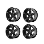 Kmc XD81189067700 18" 9" 0MM Offset Black 4 Rims 6X135/6X139.7. Fixed Price $2317.29.