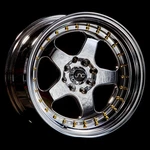 Wheels Rim JNC010 Platinum Gold Rivets 15X9 4X100/4X114.3 ET20. Fixed Price $274.18.