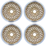 Pontiac Firebird Trans Am 1985-1992 15" Oem Wheels Rims Set Gold 10037358. Fixed Price $894.47.
