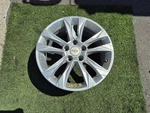 Wheel 17X7-1/2 Double Spoke Painted Silver Fits 21-23 Trailblazer 593756. Fixed Price $99.95.