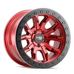 Dirty Life Wheels 9303 DT-1 17X9 -38 Crimson Candy Red 5X127 5X5 (qty 1). Fixed Price $289.00.