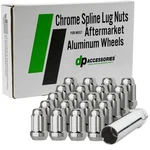 Chrome Lug Nuts For 1996-2001 Oldsmobile Bravada With Aftermarket Wheels. Fixed Price $50.00.