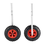Boat Launching Wheels 600LBS 12" Aluminium Alloy Transom Rubber Tires. Fixed Price $57.99.