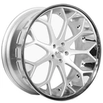 20X9 Azad Wheels AZ99 Silver With Chrome Ss Lip Rims (4PCS) A1. Fixed Price $2180.00.