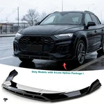 For Audi SQ5 Line MK2 Front Splitter Lip Double Deck Gloss Black 2021-2025. Fixed Price $96.69.