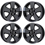 17" Dodge Journey Pvd Black Chrome-c Wheels Rims Factory Oem 2372 2009-2019. Fixed Price $1295.95.