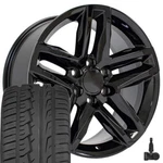 Fits Inch Black Trail Boss Wheels & 275/55R20 Tire Set Cadillac Gmc Chevy. Fixed Price $2038.00.