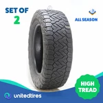 Set Of (2) Used Lt 275/65R20 Nitto Recon Grappler A/t 126/123S - 9/32. Fixed Price $442.18.