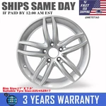 For Front Mercedes C250 C300 2012-14 C350 12-13 Wheel 17"X7.5" Silver Rim 85227. Fixed Price $98.79.