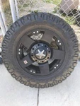 Nitto Trail Grappler M/t 285/65R18 Tire & Rockstar Xd 18" Wheels. Fixed Price $1500.00.