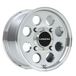 Vision Midway Atv Rim 15X10 4X156 Offset -10.3 Polished (quantity 1). Fixed Price $199.39.