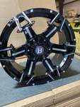 Ballistic Spartan 22X10 Black & Milled Wheel 8-170 8-180 -24MM Et 125.2MM Hub. Fixed Price $1460.00.