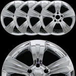 4 Fits Jeep Patriot Compass 2011-2017 Chrome 17" Wheel Skins Hub Caps Rim Covers. Fixed Price $79.99.