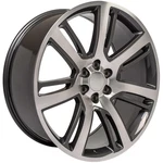 22" Oe Wheels CA88 Gunmetal Machined 22X9 6X5.5 Rim 31MM For Chevy Gmc. Fixed Price $415.00.