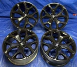 2018 Dodge Challenger Set Of 4X Gloss Black Oem Rims 20X8 24MM. Fixed Price $1199.99.