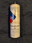 79 83 Datsun 280ZX Full Space Saver Spare Inflator Bottle 40313-N4700. Fixed Price $20.00.