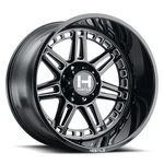24X14 Hostile H124 Lunatic 8X6.5/8X165.1 -76 Black Milled Wheels Rims SET(4) 125. Fixed Price $3249.00.