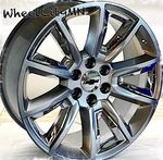 22" Hyper Black Chrome Replica 5696 Wheels Fits 2019 Chevy Tahoe Ltz 6X5.5. Fixed Price $1469.99.