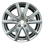 18X7.5 Split Spoke Front Alloy Wheel Painted Light Smoked Hypersilver 73716. Fixed Price $279.89.